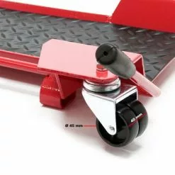 WILTEC Chariot Roulant Range Moto Aide à Manœuvre Et Stationnement Support Rail 60x42x7,5 Cm Jusqu’à 250kg -Wiltec Boutique 10178759 3