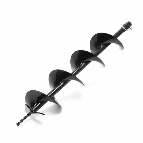 WILTEC Vis Sans Fin De Remplacement Pièce De Rechange 100m Perceuse De Sol Tarière Creuse 3 WILTEC Vis Sans Fin De Remplacement Pièce De Rechange 100m Perceuse De Sol Tarière Creuse