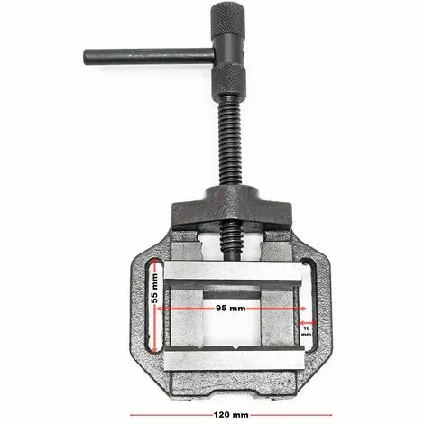 WILTEC Etau De Machine Outil Professionnel Perçage Meulage Fraisage Outil Atelier Perceuse 75mm 5 WILTEC Etau De Machine Outil Professionnel Perçage Meulage Fraisage Outil Atelier Perceuse 75mm – Image 3