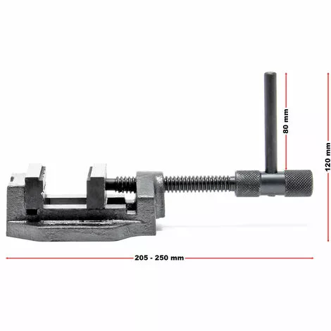 WILTEC Etau De Machine Outil Professionnel Perçage Meulage Fraisage Outil Atelier Perceuse 75mm 6 WILTEC Etau De Machine Outil Professionnel Perçage Meulage Fraisage Outil Atelier Perceuse 75mm – Image 4