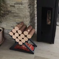 WILTEC Étagère Pour Bois De Chauffage Stockeur De Bûches Châssis Pour Bois De Chauffage Support Pour Bois De Chauffage 9 WILTEC Étagère Pour Bois De Chauffage Stockeur De Bûches Châssis Pour Bois De Chauffage Support Pour Bois De Chauffage -Wiltec Boutique 10178767 4