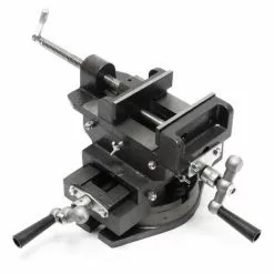 WILTEC Étau De Machine Pivotant 125 Mm Étau D’établi Machine De Précision Meulage Fraisage Outil Atelier