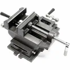 WILTEC Étau De Fraisage 2 Axes 200 Mm Perceuse à Tarauder Table Croisé Établi Étau Machine Outil Atelier -Wiltec Boutique 10329228 5