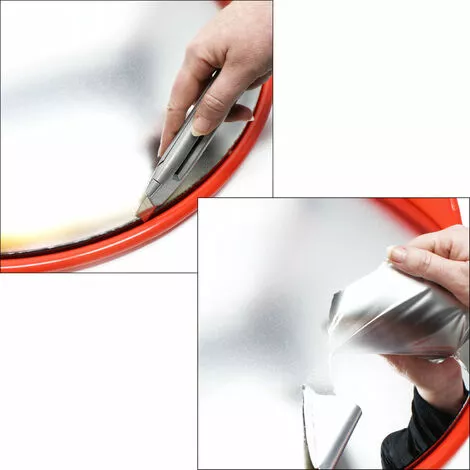 WILTEC Miroir Extérieur De Circulation Convexe 80cm Sécurité Routière Outdoor Résistant Rétroviseur 7 WILTEC Miroir Extérieur De Circulation Convexe 80cm Sécurité Routière Outdoor Résistant Rétroviseur â Image 5