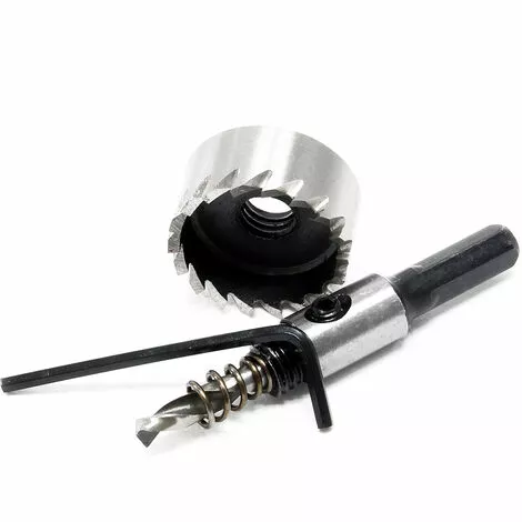 WILTEC Trépan Couronne Diamanté Foret Centreur Carotteuse Scie à Cloche HSS 6542 Acier Diamètre 33mm 4 WILTEC Trépan Couronne Diamanté Foret Centreur Carotteuse Scie à Cloche HSS 6542 Acier Diamètre 33mm – Image 2