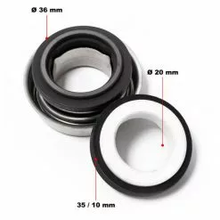 Pièce Détachée: Pompe De Piscine WilTec No. 50919 / 50920 / 50921 Joint K Mécanique -Wiltec Boutique 1081128 2