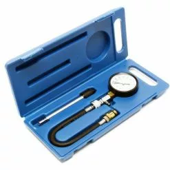 WILTEC Compressiomètre Pour Moteurs Essence Coffret De 3 Pièces Kit Testeur De Compression Outil De Mesure