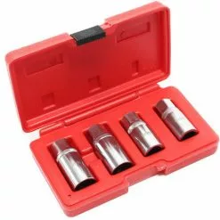 WILTEC Ensemble Extracteur De Goujon à Rouleaux 4 Pièces 6 8 10 12mm Entrainement 1/2" Dévissage