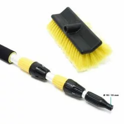 WILTEC Brosse Avec Manche Véhicule En Alu Télescopique 135-300cm Interrupteur ON/OFF Brosse De Lavage Auto 8 WILTEC Brosse Avec Manche Véhicule En Alu Télescopique 135-300cm Interrupteur ON/OFF Brosse De Lavage Auto -Wiltec Boutique 11280702 3