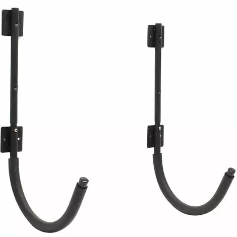 WILTEC Support Mural Kayak Dispositif Fixation Stockage Rangement Planche Surf SUP Acier Poignée En Mousse 3 WILTEC Support Mural Kayak Dispositif Fixation Stockage Rangement Planche Surf SUP Acier Poignée En Mousse