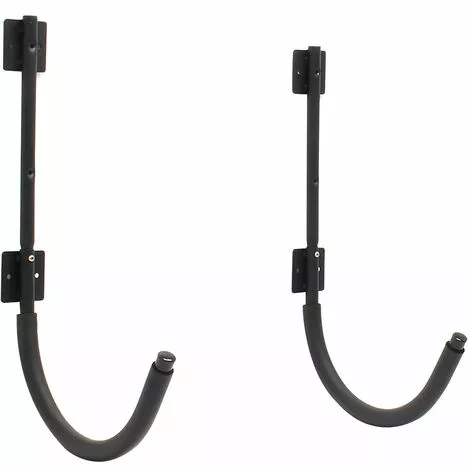 WILTEC Support Mural Kayak Dispositif Fixation Stockage Rangement Planche Surf SUP Acier Poignée En Mousse 4 WILTEC Support Mural Kayak Dispositif Fixation Stockage Rangement Planche Surf SUP Acier Poignée En Mousse – Image 2