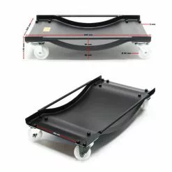 WILTEC Aide à La Manœuvre Automobile Chariot De Manutention 1 Jeu Chariot De Déplacement Transport 450KG -Wiltec Boutique 11340264 5