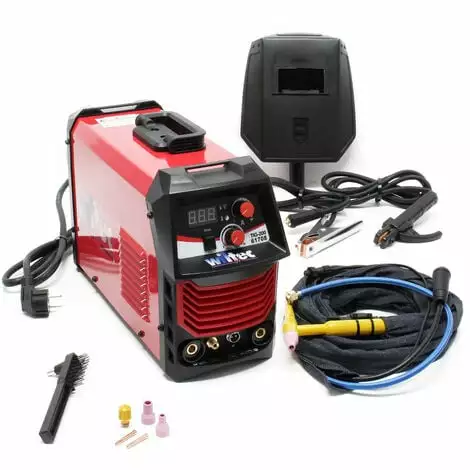 WILTEC Station De Soudage TIG Soudage à électrodes Allumage H.F. 200 Ampères Inverter MMA Outil De Soudure 3 WILTEC Station De Soudage TIG Soudage à électrodes Allumage H.F. 200 Ampères Inverter MMA Outil De Soudure