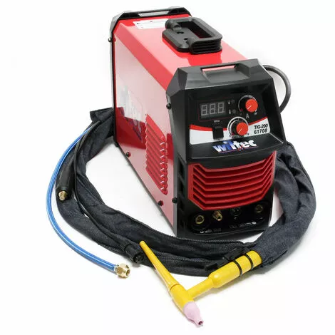 WILTEC Station De Soudage TIG Soudage à électrodes Allumage H.F. 200 Ampères Inverter MMA Outil De Soudure 4 WILTEC Station De Soudage TIG Soudage à électrodes Allumage H.F. 200 Ampères Inverter MMA Outil De Soudure – Image 2