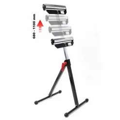 WILTEC Servante D'atelier à Rouleau Jusqu'à 60 Kg Avant Et Réglable En Hauteur 68-110cm -Wiltec Boutique 1165959 2