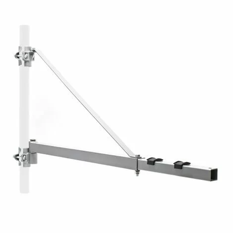 WILTEC Bras Pivotant Levage Palan Support 600g 110cm Treuil Câble Potence Fixation 3 WILTEC Bras Pivotant Levage Palan Support 600g 110cm Treuil Câble Potence Fixation