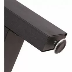 WILTEC Pieds De Table En Profil Carré 64x40cm Noir Revêtement Par Poudre Piètement De Table Meuble -Wiltec Boutique 13259244 5