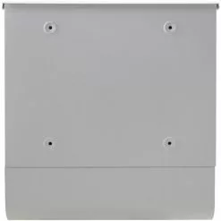 WILTEC Boite Aux Lettres Avec Porte-journaux Blanc Revêtement Poudre Montage Au Mur Avec 2 Clés Courrier -Wiltec Boutique 13401269 3