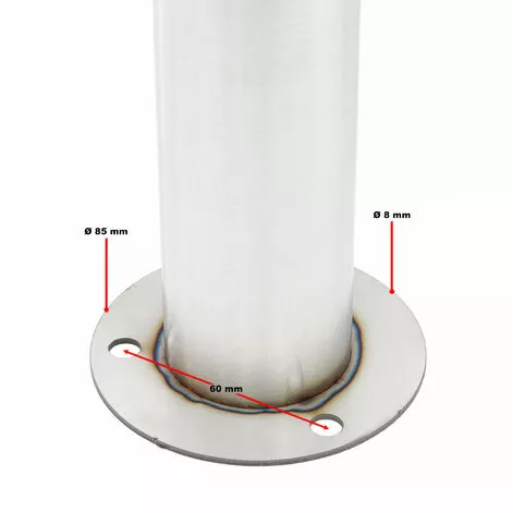 WILTEC Bloc 4 Boite Aux Lettres Pied De Support Acier Inoxydable 2 Clés Par Compartiment Système Superposé 7 WILTEC Bloc 4 Boite Aux Lettres Pied De Support Acier Inoxydable 2 Clés Par Compartiment Système Superposé – Image 5