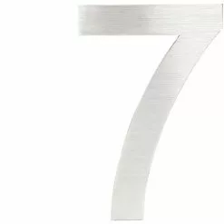 WILTEC Plaque Numéro Maison Chiffre "7" 3D 20cm Acier Inoxydable Résistant Intempéries Matériel Fixation 9 WILTEC Plaque Numéro Maison Chiffre "7" 3D 20cm Acier Inoxydable Résistant Intempéries Matériel Fixation -Wiltec Boutique 13669842 3