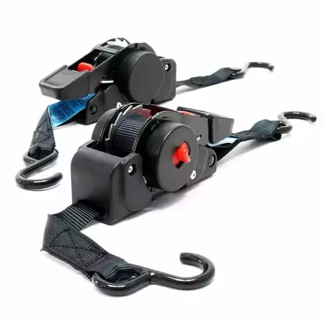 WILTEC 4x Sangles D'arrimage Automatique 100 DaN Charge De Traction LGF 0,2m LGL 1,8m PES Courroie Crochet 7 WILTEC 4x Sangles D'arrimage Automatique 100 DaN Charge De Traction LGF 0,2m LGL 1,8m PES Courroie Crochet – Image 5