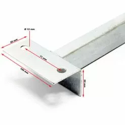 WILTEC Support Bateau Avec Rouleaux De Quille Aide Manoeuvre 111cm Charge 800kg Largeur De Bateau 80-124cm -Wiltec Boutique 13875323 5