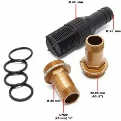 WILTEC Pompe Diesel Auto Aspirante 80l/min 550 Watts 12V Hauteur D'aspiration 3m Fuel Pompe à Huile Gasoil -Wiltec Boutique 14161930 3