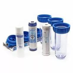 WILTEC Naturewater NW-BR10B4 3 Etapes Système Filtre 26.16mm (3/4") Filtre à Sédiments, Bloc Charbon Actif -Wiltec Boutique 1424382 3