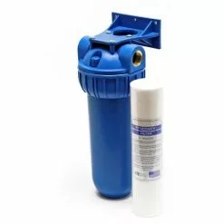 WILTEC Naturewater NW-BR10B1 1 Etape Système Filtre 32.89mm (1") 60mm Cartouche Polypropylène, Clamp Et Clé