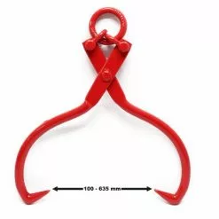 WILTEC Pince Forestière Pour Troncs Max. 635 Mm, Force 1100 Kg, Pince De Levage, 2 Mandrins De Serrage -Wiltec Boutique 14344274 3