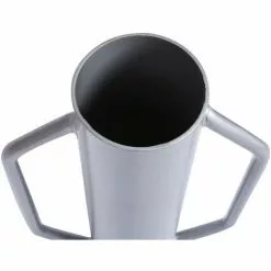 WILTEC Pilon à Poteau ⌀14cm 13,5kg Acier Avec Poignées Pour La Construction De Clôture & Compactage De Sol -Wiltec Boutique 14453210 2