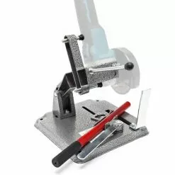 WILTEC Support De Tronçonnage Pour Meuleuse D’angle 115/125mm Dispositif De Maintien Socle Outil Universel