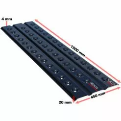 WILTEC Jeu De Plaque De Désensablage 150x45 Cm Alumium Désenlissement Aide Dégagement Extraction Sable SUV -Wiltec Boutique 14833591 3