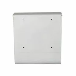 WILTEC Boite Aux Lettres Blanche Compartiment Pour Journaux Large Fente 3 Fenêtres De Visualisation 9 WILTEC Boite Aux Lettres Blanche Compartiment Pour Journaux Large Fente 3 Fenêtres De Visualisation -Wiltec Boutique 14850165 3