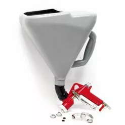 WILTEC Pistolet à Crépir Pneumatique Pulvérisateur De Peinture Pistolet à Enduit Plâtres Godet De 75l