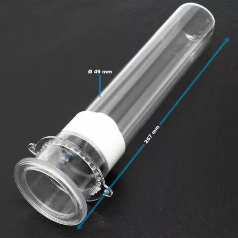 WILTEC Pièce Détachée Tube En Verre Quartz SunSun CPF-500 Pour Filtre De Bassin Sous Pression Filtration 5 WILTEC Pièce Détachée Tube En Verre Quartz SunSun CPF-500 Pour Filtre De Bassin Sous Pression Filtration – Image 3