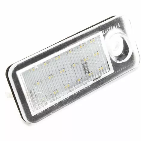 WILTEC Feux De Plaque D'immatriculation LED Compatible Avec AUDI A6 C5 B 98-05 2x Sans Câble 5 WILTEC Feux De Plaque D'immatriculation LED Compatible Avec AUDI A6 C5 B 98-05 2x Sans Câble – Image 3