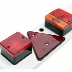 WILTEC Rampe Éclairage Remorque 7 Broches Largeur 137cm & Câble De 6m Avec Feux Arrière Stop & Clignotants 9 WILTEC Rampe Éclairage Remorque 7 Broches Largeur 137cm & Câble De 6m Avec Feux Arrière Stop & Clignotants -Wiltec Boutique 14945564 3
