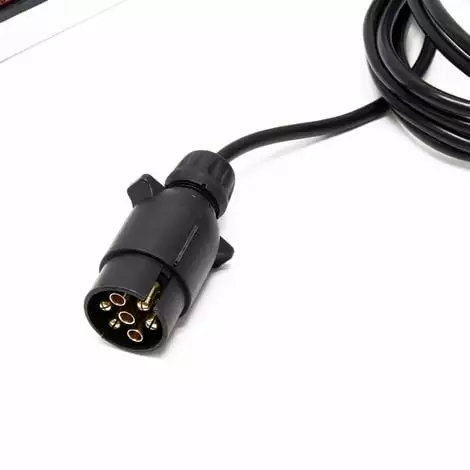 WILTEC Rampe Éclairage Remorque 7 Broches Largeur 137cm & Câble De 6m Avec Feux Arrière Stop & Clignotants 7 WILTEC Rampe Éclairage Remorque 7 Broches Largeur 137cm & Câble De 6m Avec Feux Arrière Stop & Clignotants – Image 5