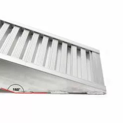 WILTEC Rampe De Chargement Moto ATV Quad Aluminium Rampe Rail Collision 161cm 2025kg -Wiltec Boutique 1507941 4