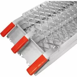 WILTEC 2x Rampe De Chargement Moto ATV Pliable Aluminium Rail D'accès 226cm 680kg -Wiltec Boutique 1507946 4