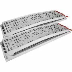 WILTEC 2x Rampe De Chargement Moto ATV Pliable Aluminium Rail D'accès 226cm 800kg -Wiltec Boutique 1507957 3