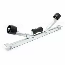 WILTEC Porte-bateau Avec Rouleaux De Quille Jusqu’à 1000 Kg Aide à La Manoeuvre Embarcation Chargement