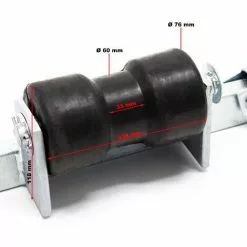 WILTEC Porte-bateau Avec Rouleaux De Quille Jusqu’à 500 Kg Aide à La Manoeuvre Embarcation Chargement -Wiltec Boutique 1515563 4