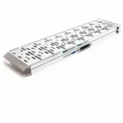 WILTEC Rampe Pour Fauteuil Roulant Rampe De Chargement Aluminium 151 Cm 270kg