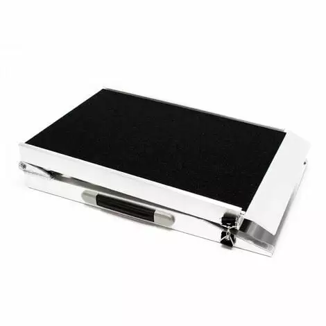 WILTEC Rampe D'accès Pour Chiens Rampe Pour Animaux 1x Pliable Alu Surface Antidérapante 214 X 38 Cm 115kg 3 WILTEC Rampe D'accès Pour Chiens Rampe Pour Animaux 1x Pliable Alu Surface Antidérapante 214 X 38 Cm 115kg