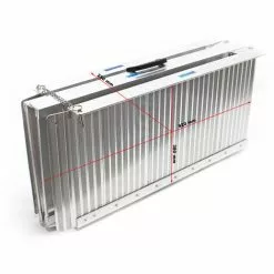WILTEC Rampe Pour Fauteuil Roulant Rampe De Chargement 2x Pliable Aluminium 183cm 270kg Rampe Valise -Wiltec Boutique 1534091 3