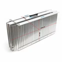 WILTEC Rampe Pour Fauteuil Roulant Rampe De Chargement 2x Pliable Aluminium 244 Cm 270kg Rampe Valise -Wiltec Boutique 1534100 3
