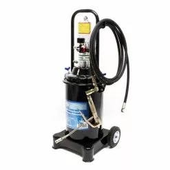 WILTEC Pompe à Graisse Professionnelle Pneumatique Réservoir 12l Pistolet De Graissage Mobile Lubrification -Wiltec Boutique 15373763 2