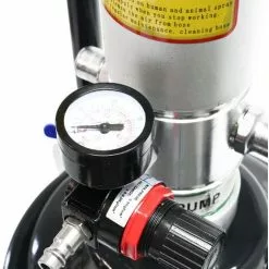 WILTEC Pompe à Graisse Professionnelle Pneumatique Réservoir 12l Pistolet De Graissage Mobile Lubrification -Wiltec Boutique 15373763 4